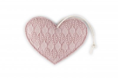 Herz-Spitze z.hängen 7,5cm altrosa · 20761259