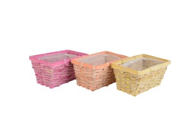 Bambus/Seegras-Korb rechteckig - 20x12x10cm  276536020999