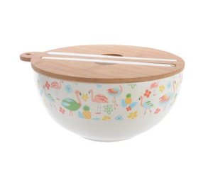 Salatschüssel Flamingo 27cm bunt · 826101