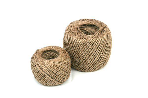 Greengeers Jutegarn Knäuel - Naturfaser, 50 M Länge, Maße 5,5 X 5,5 X 11 Cm