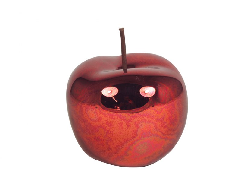 Teller Apfel M. Wichtel, Keramik, 21.6*19.1*4.4cm Produktbild-Vorschau 3