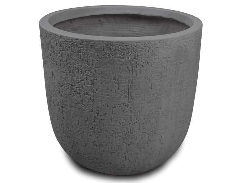 PolystoneGefäß Struktur D40 H39cm · 233522