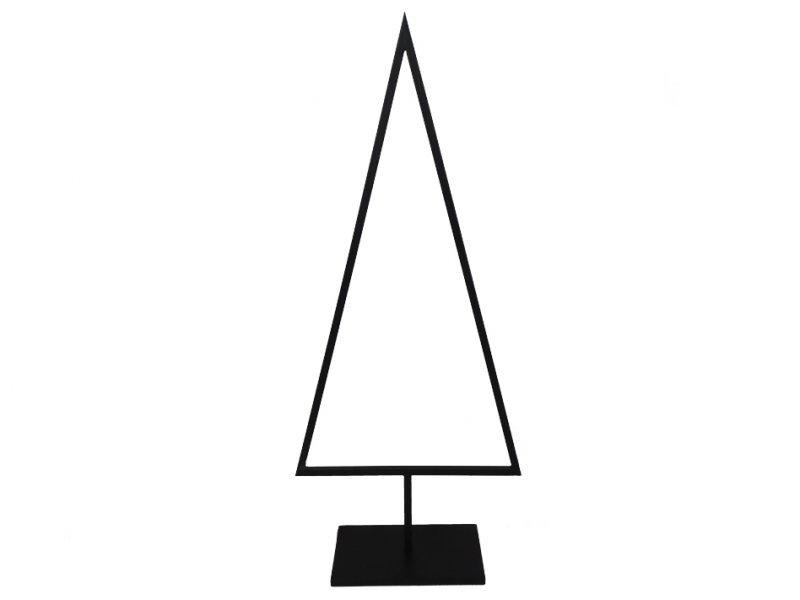 Metall-Dekobaum 30x12x70cm schwarz · 2409-74