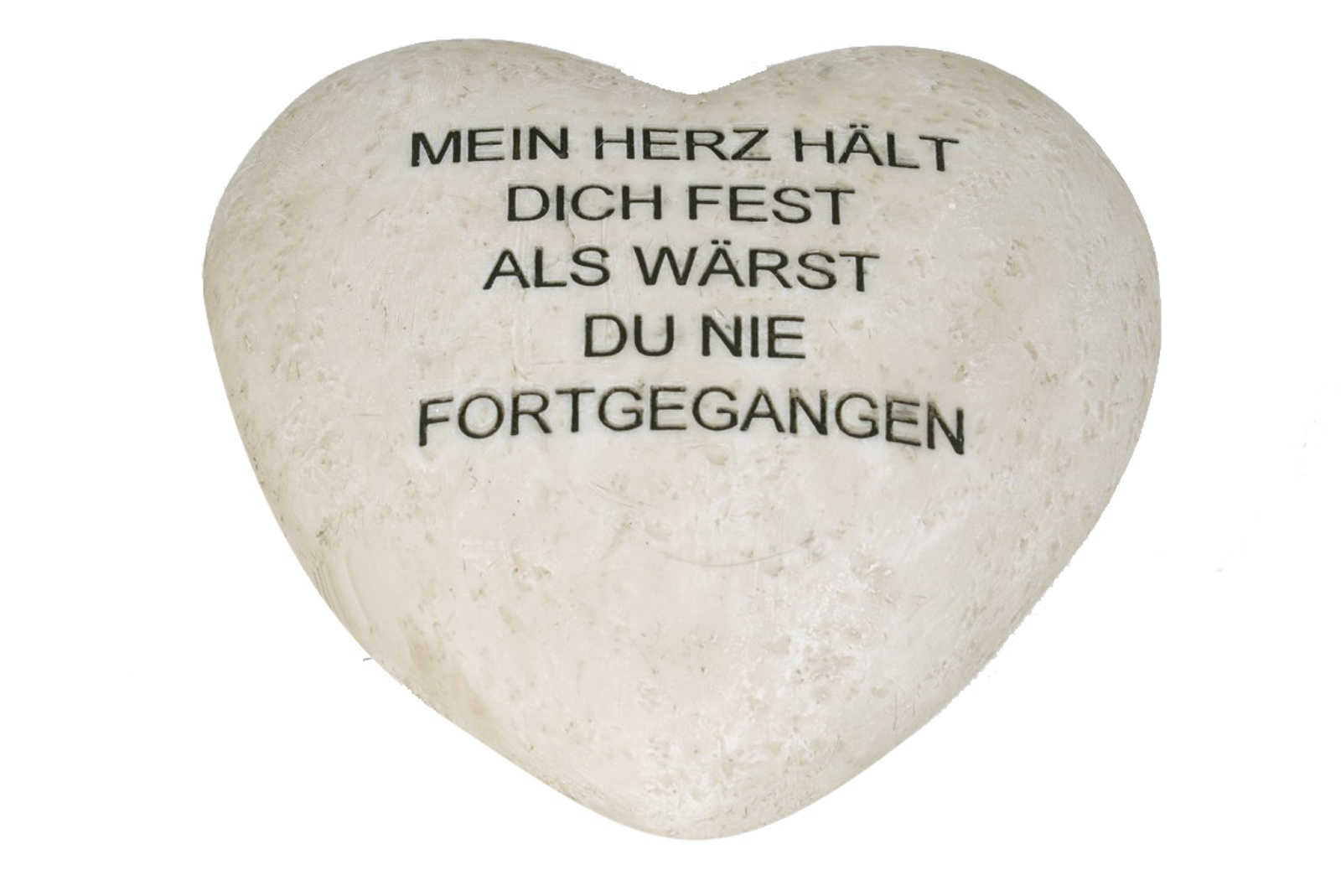 PolyHerz mit Spruch 18x17x6 cm · 268952001727