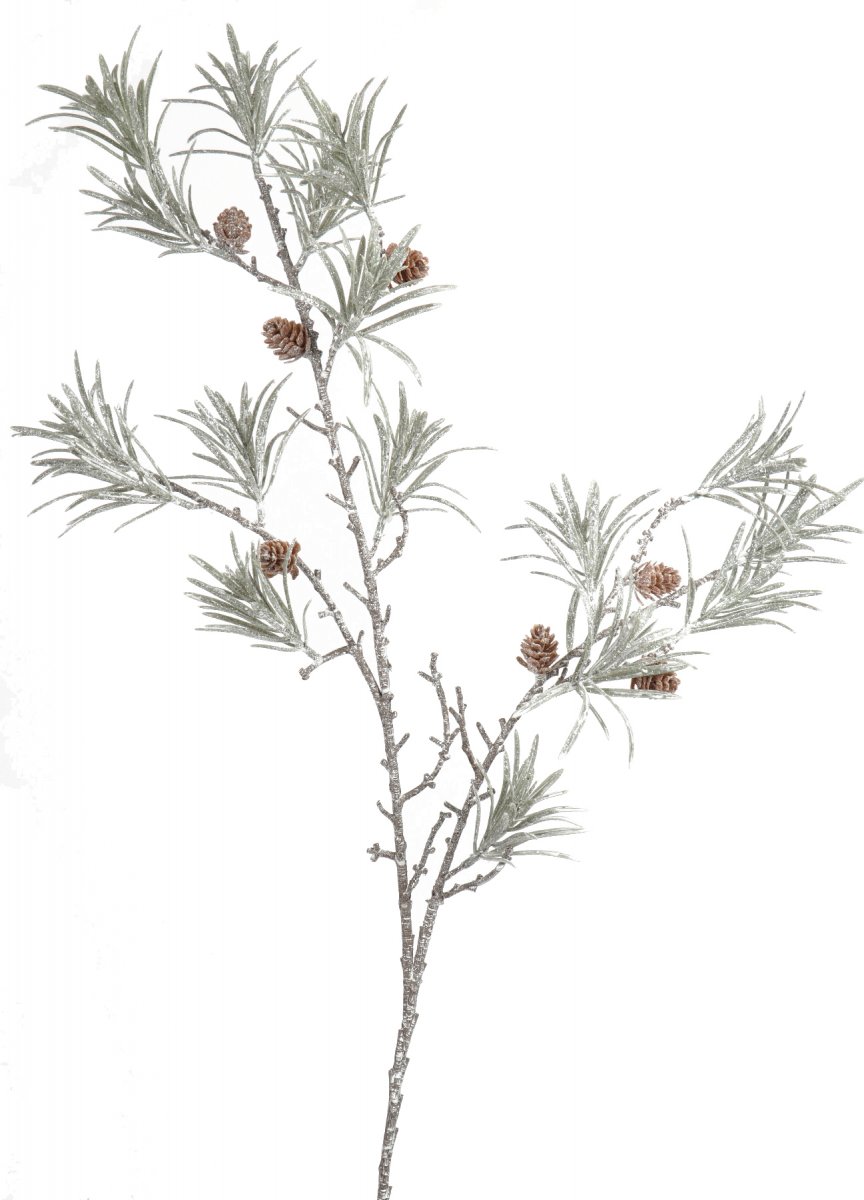 Zedernzweig Zapfen L 91cm grün · 320060-42