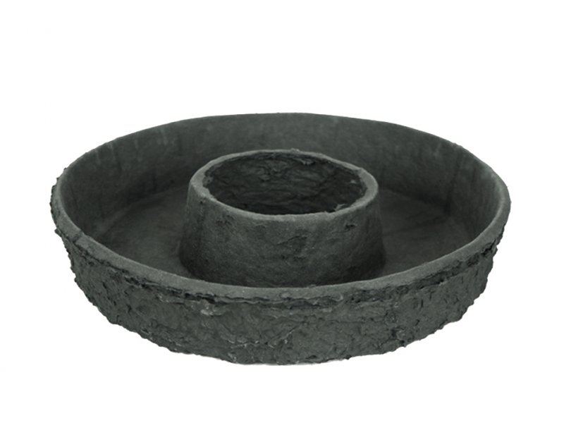FLOWERBOX Oasis - Spugna in schiuma nera BIOLIT anello 44,5 cm, 2 pezzi