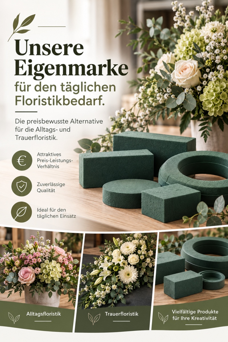 Steckschaum Kranz 35cm · 96980-543