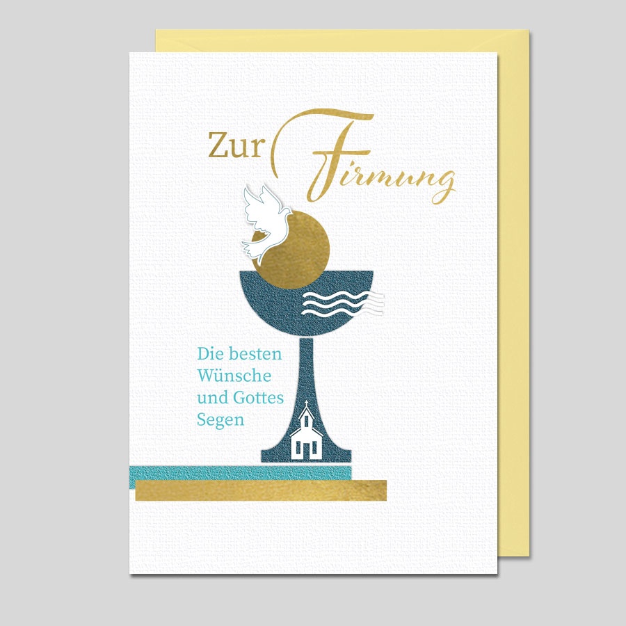 Was Schreibt Man Zur Firmung In Die Karte Karte Zur Firmung · UK-34338